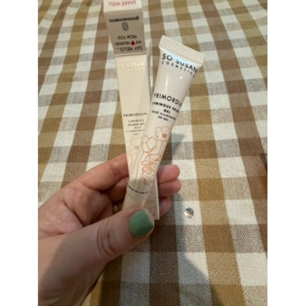 So Susan Cosmetics Primordial Luminous Primer Gel Illuminating Base Makeup New